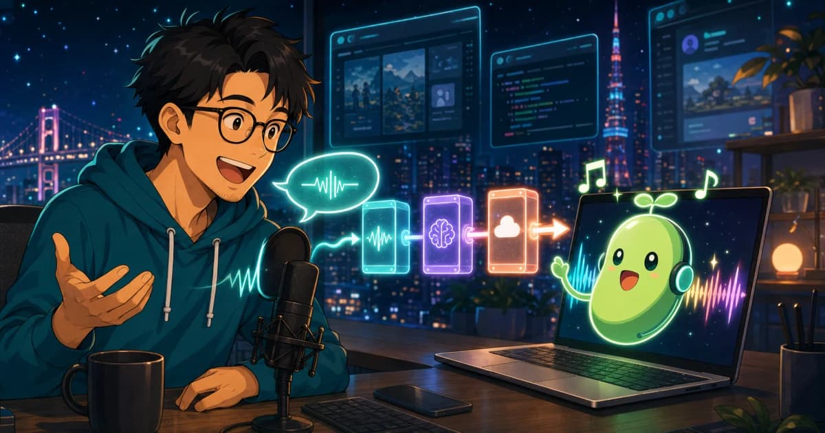 Adding a Japanese Voice Chat AI to My Portfolio with VOICEVOX × Next.js
