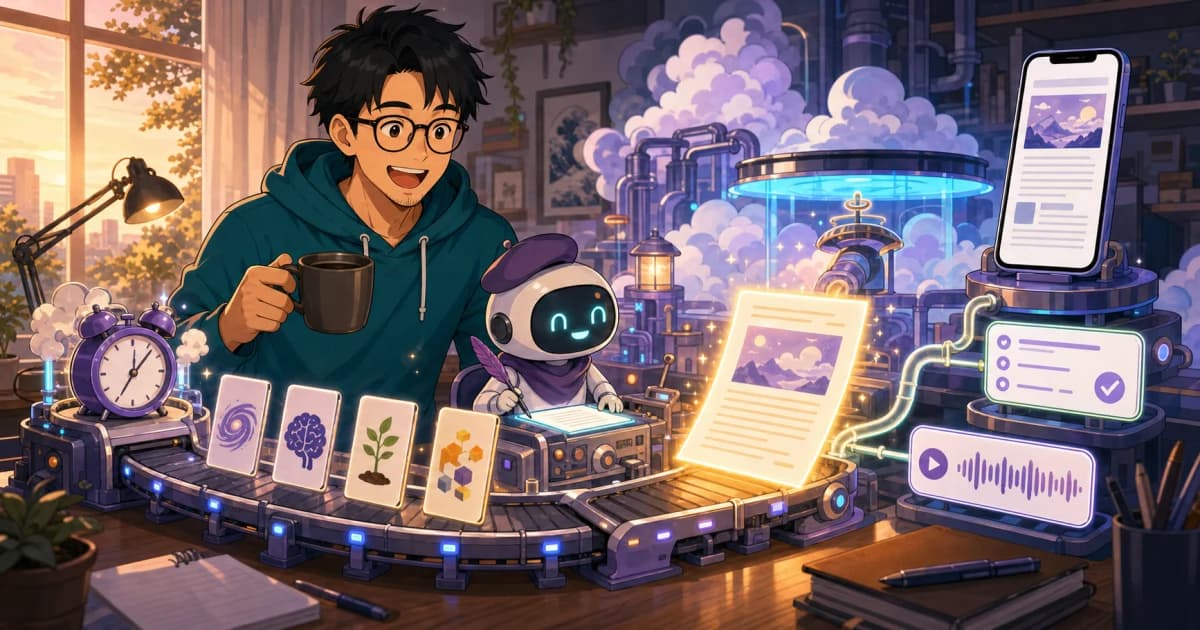 I Built a Personal Learning Pipeline Where AI Writes Me a Study Article Every Day